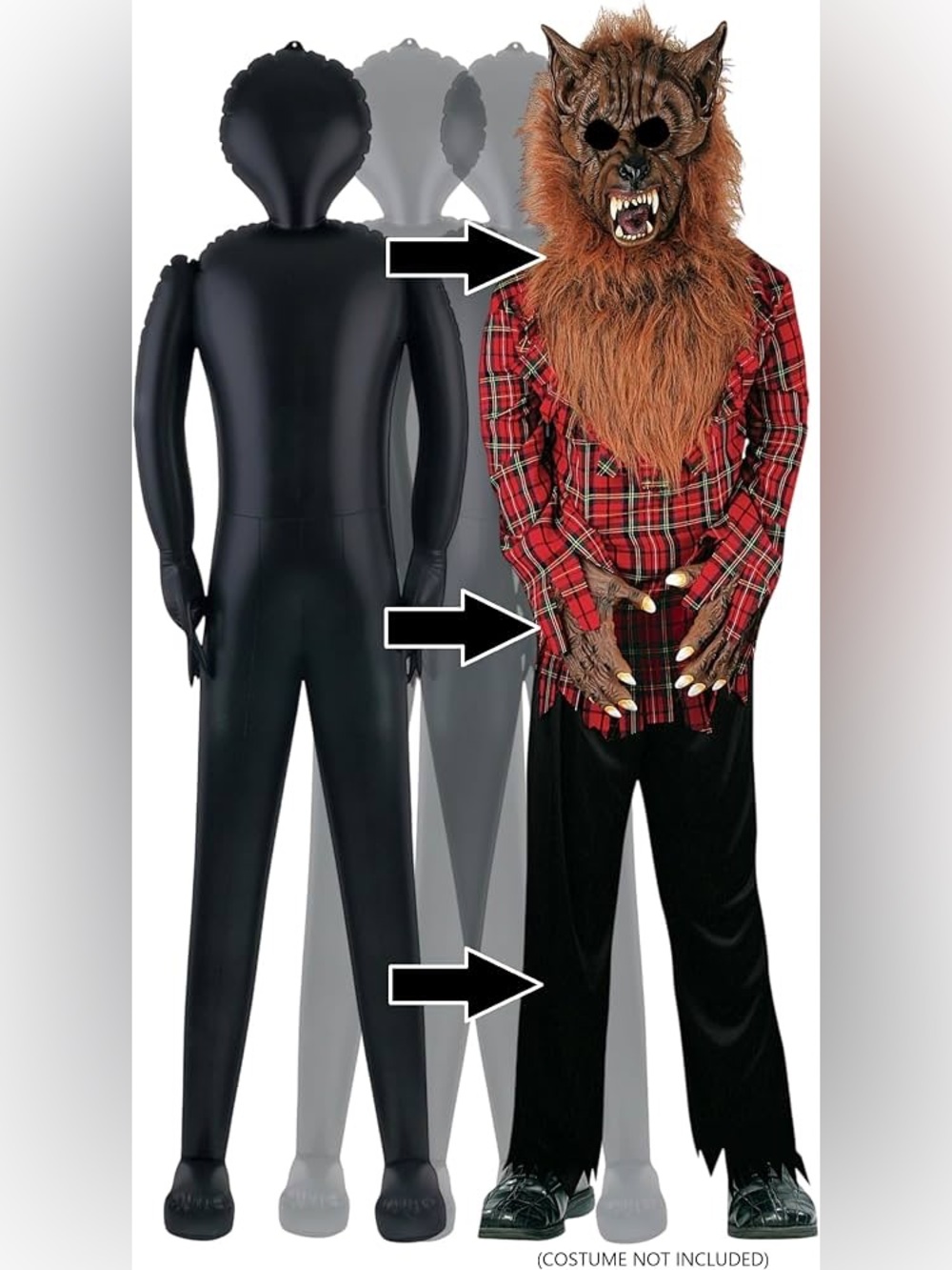 NWT Inflatable Body Display Figure